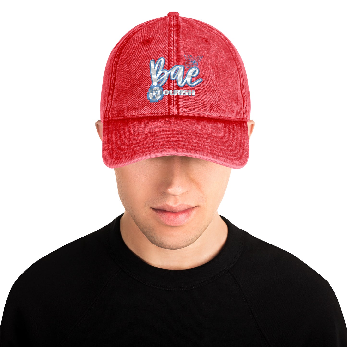 Bae Flourish Vintage Cotton Twill Cap