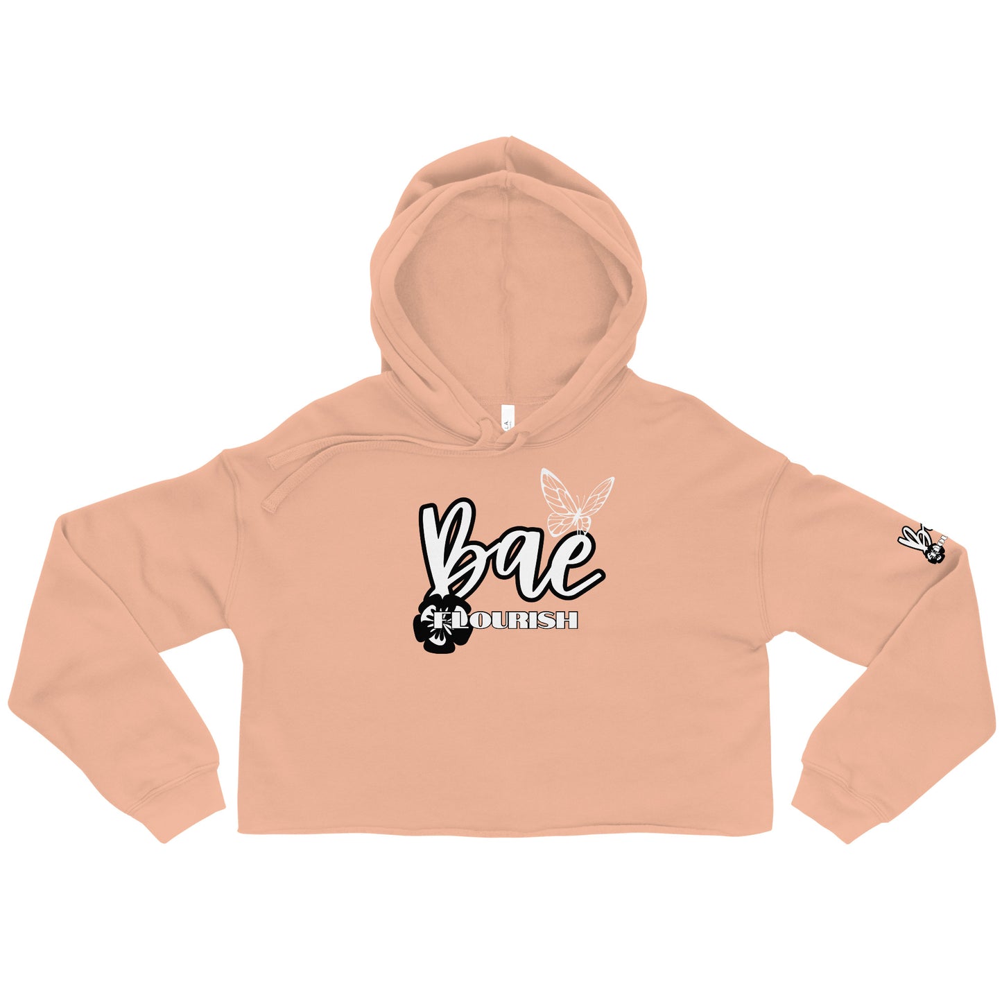 Bae Flourish Crop Hoodie